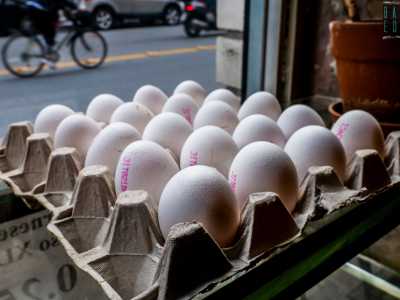 �Fino agli anni 60 si consumavano solo queste - commenta Sabino - perch� le sole galline allevate erano le "livornesi", caratterizzate da piume bianche...